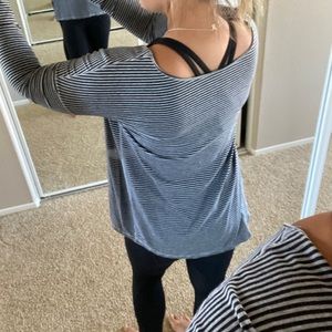 Lululemon striped long sleeve